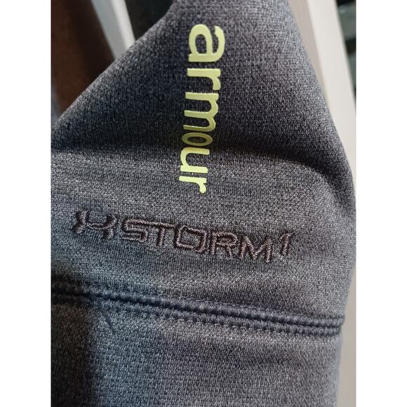 Underarmour Youth Hoodie Sweatshirt YXL Cold Gear Boys Gray Zip Up or Girl - Picture 2 of 8